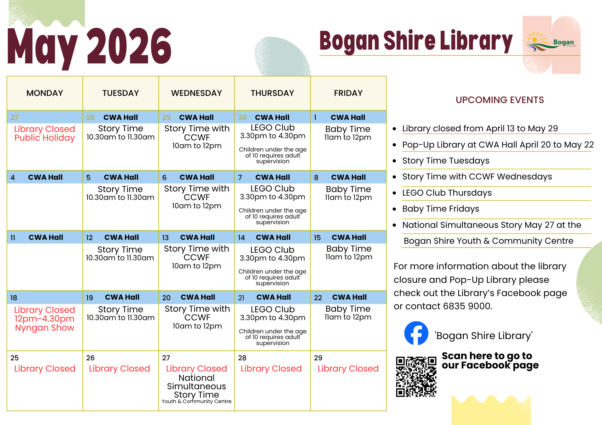Library Calendar 2026 14