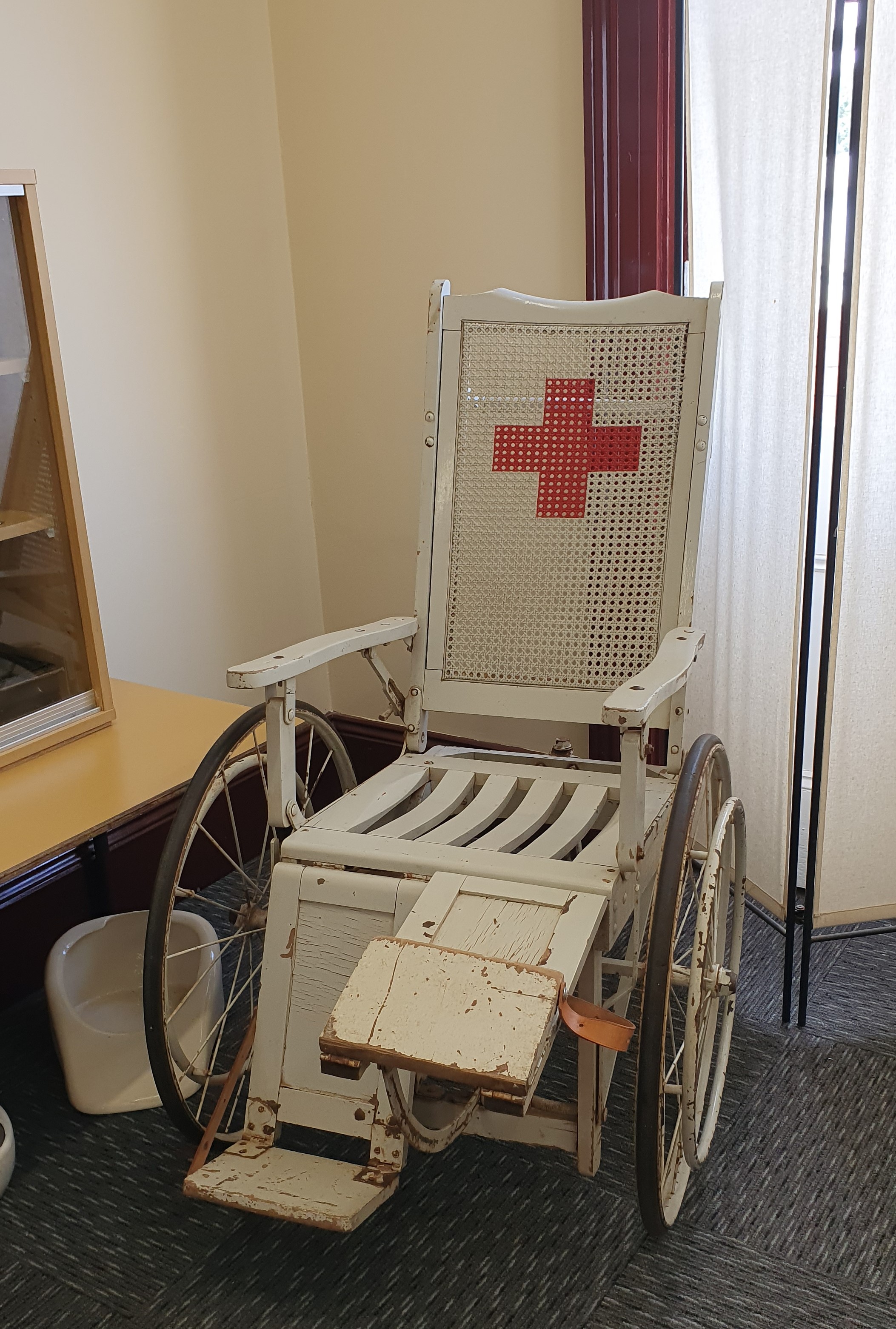 Red Cross WW1 Wheelchair
